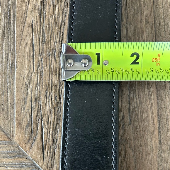 GALCO SB2 Handmade USA Black Leather Belt- Size 38 - Picture 11 of 11
